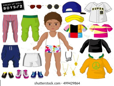 Dress Up Doll - Boy's Collection 2 