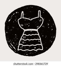 Dress Doodle: เวกเตอร์สต็อก (ปลอดค่าลิขสิทธิ์) 298364084 | Shutterstock