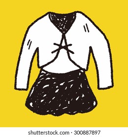 dress doodle