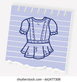 dress doodle