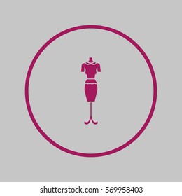 dress, dummy, icon
