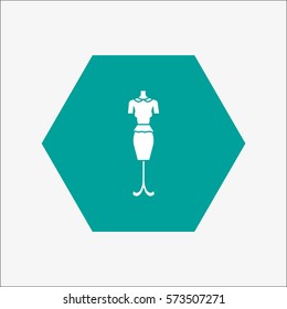 dress, dummy, icon