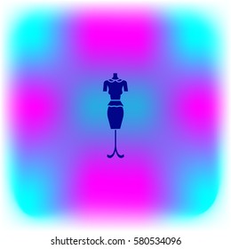 dress, dummy, icon