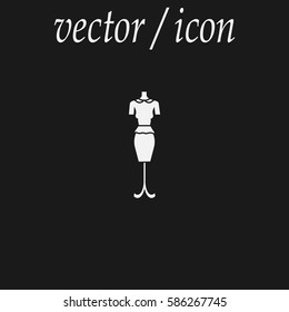 dress, dummy, icon