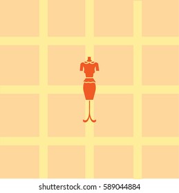 dress, dummy, icon