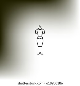 dress dummy, icon