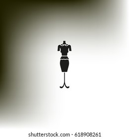 dress, dummy, icon