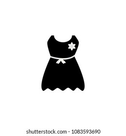 Dress fashion icon vector