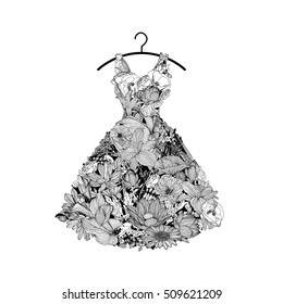 Dress flower