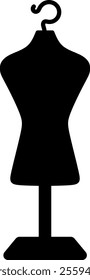 dress form dress black Friday form model woman clothes fashion 5321