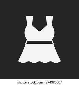 Dress Icon Stock Vector (Royalty Free) 294395807 | Shutterstock