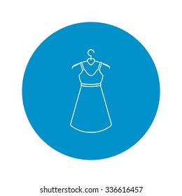 Dress icon. 