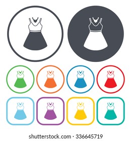 Dress icon.