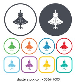 Dress icon. 