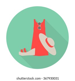 Dress icon.