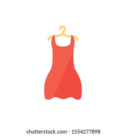 Dress icon design, Cloth fashion style wear shop retail and store theme Vector illustration