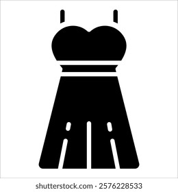 Dress Icon Element For Design