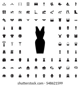 dress icon illustration isolated vector sign symbol
