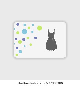Dress icon illustration isolated vector sign symbol
