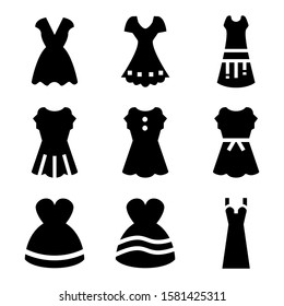dress icon isolated sign symbol vector illustration - Collection of high quality black style vector icons
