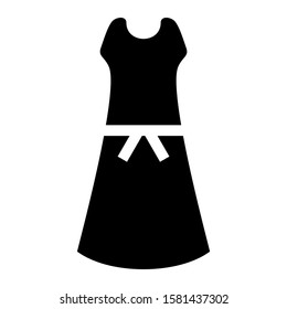 dress icon isolated sign symbol vector illustration - high quality black style vector icons
