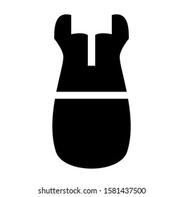 dress icon isolated sign symbol vector illustration - high quality black style vector icons
