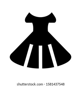 dress icon isolated sign symbol vector illustration - high quality black style vector icons
