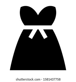 dress icon isolated sign symbol vector illustration - high quality black style vector icons
