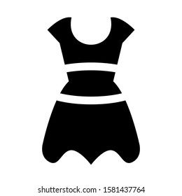 dress icon isolated sign symbol vector illustration - high quality black style vector icons
