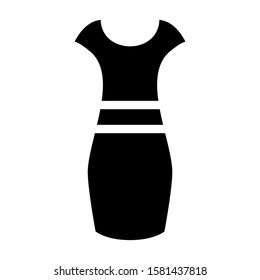 dress icon isolated sign symbol vector illustration - high quality black style vector icons
