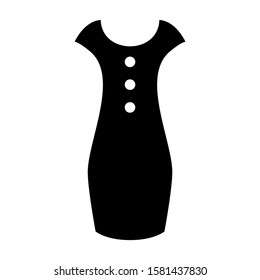 dress icon isolated sign symbol vector illustration - high quality black style vector icons
