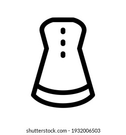 dress icon or logo isolated sign symbol vector illustration - high quality black style vector icons
