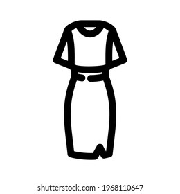 dress icon or logo isolated sign symbol vector illustration - high quality black style vector icons
