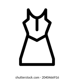 dress icon or logo isolated sign symbol vector illustration - high quality black style vector icons
