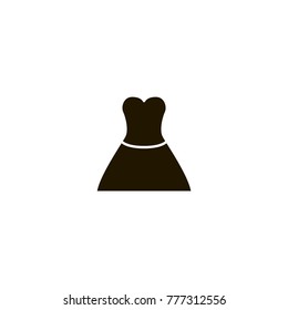 dress icon. sign design