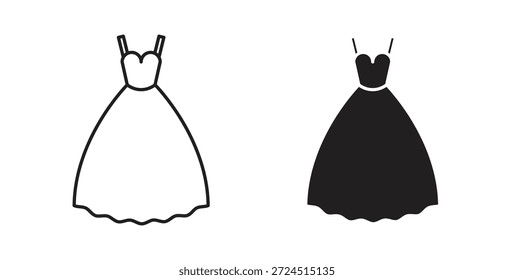 Kleid Symbol in einfachen flachen Trend moderne Grafik Design abstrakte Logotype Element