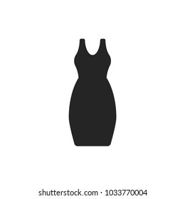 Dress icon vector