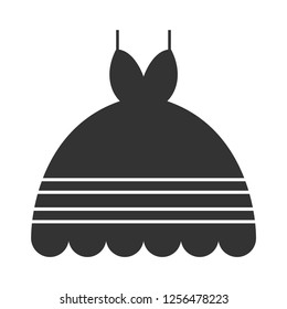 Dress icon vector