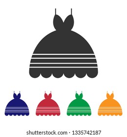 Dress icon vector