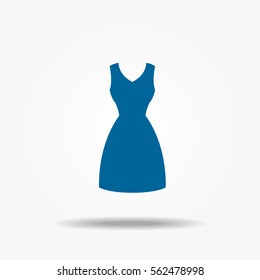 Dress Icon vector beauty illustration.