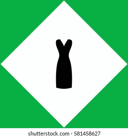 Dress  icon Vector design.