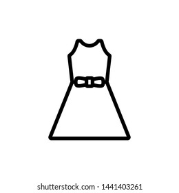 Dress icon vector illustration 