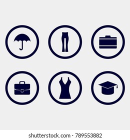 dress icon, Vector illustration