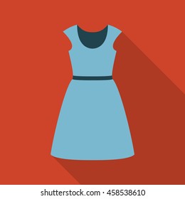 Dress icon of vector illustration for web and mobile design