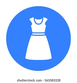 Dress icon of vector illustration for web and mobile
