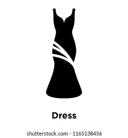 Dress icon vector isolated on white background, Dress transparent sign , beer symbols