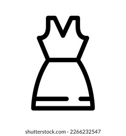 Dress Icon Vector Symbol Design Illustration