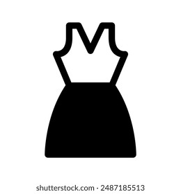 Dress Icon Vector Symbol Design Illustration