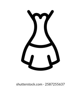 Dress Icon Vector Symbol Design Illustration