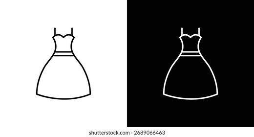 Dress icons pack suitable for web and infographics